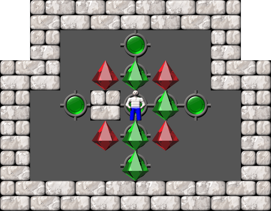 Sokoban Thinking Rabbit Arranged level 419